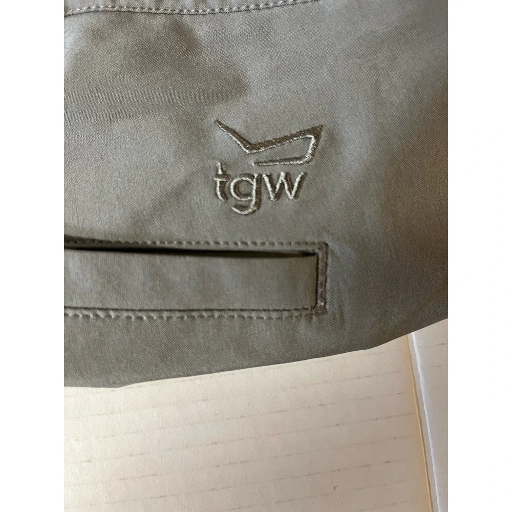 TGW Golf Pants Mens 42x32 Grey Excellent‎ Performance Flat Front Trousers